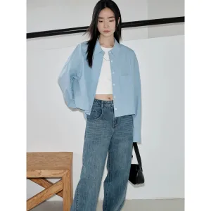 Cotton Button-Up Shirt