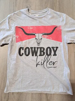Cowboy Killer Grey T-Shirt