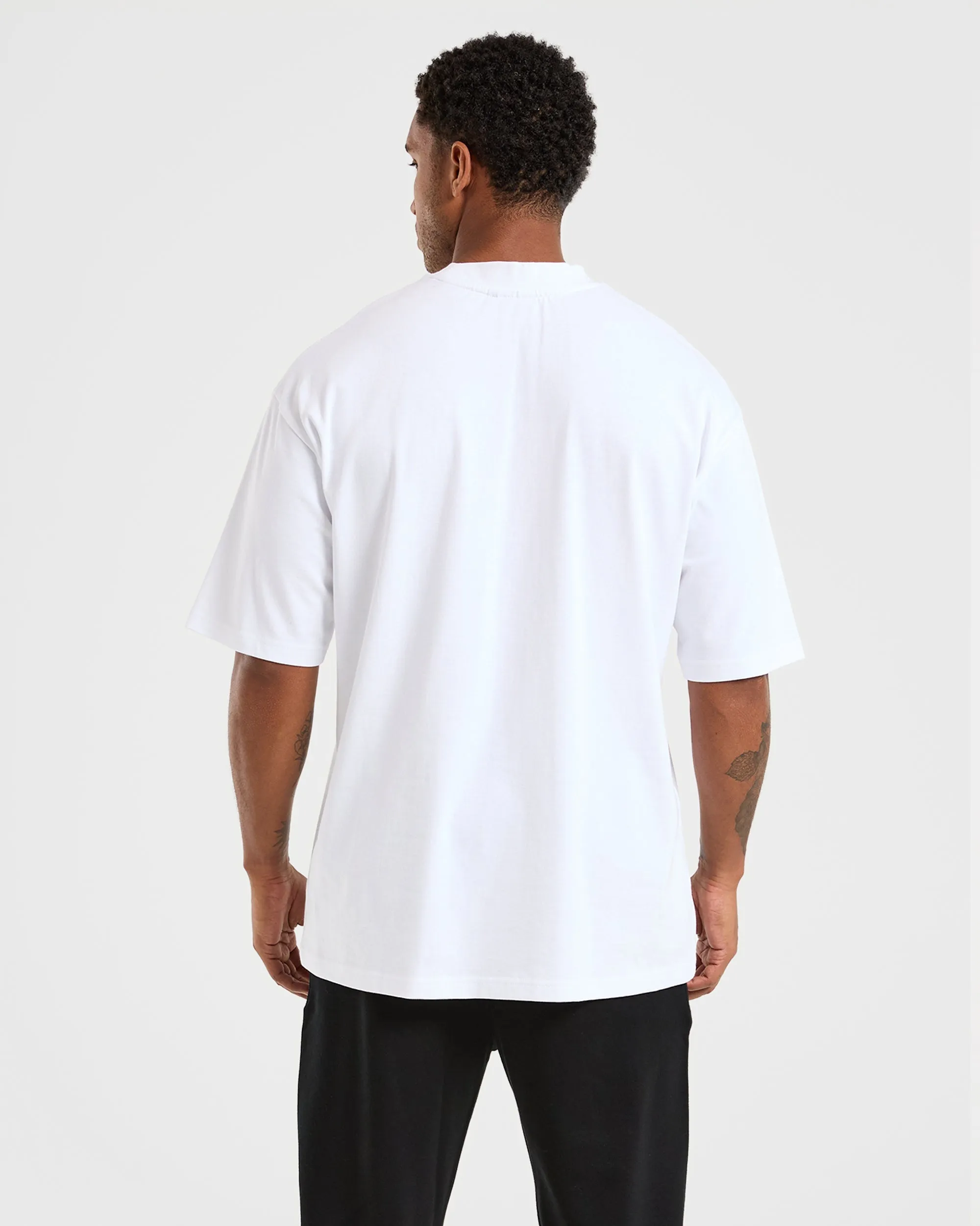 Craft Oversized T Shirt - White
