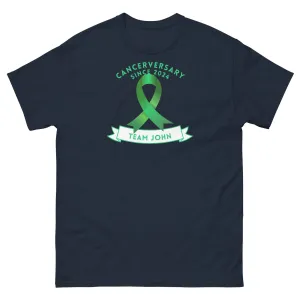 Customizable Cancer-Anniversary Team Ribbon Tee
