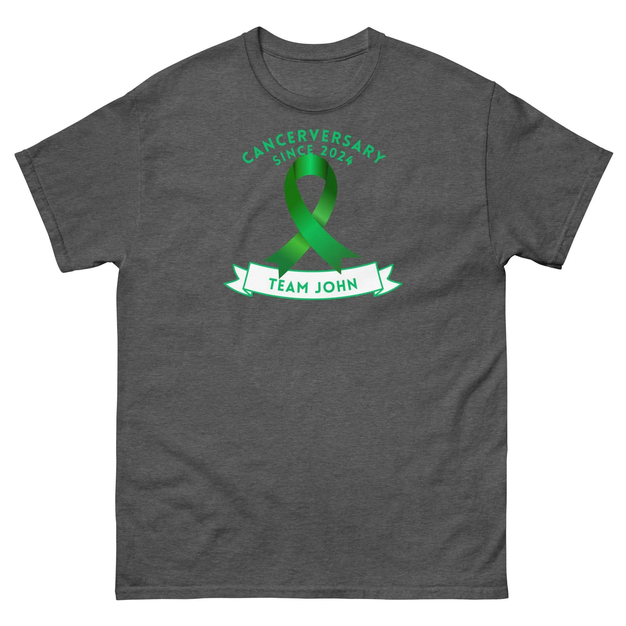 Customizable Cancer-Anniversary Team Ribbon Tee
