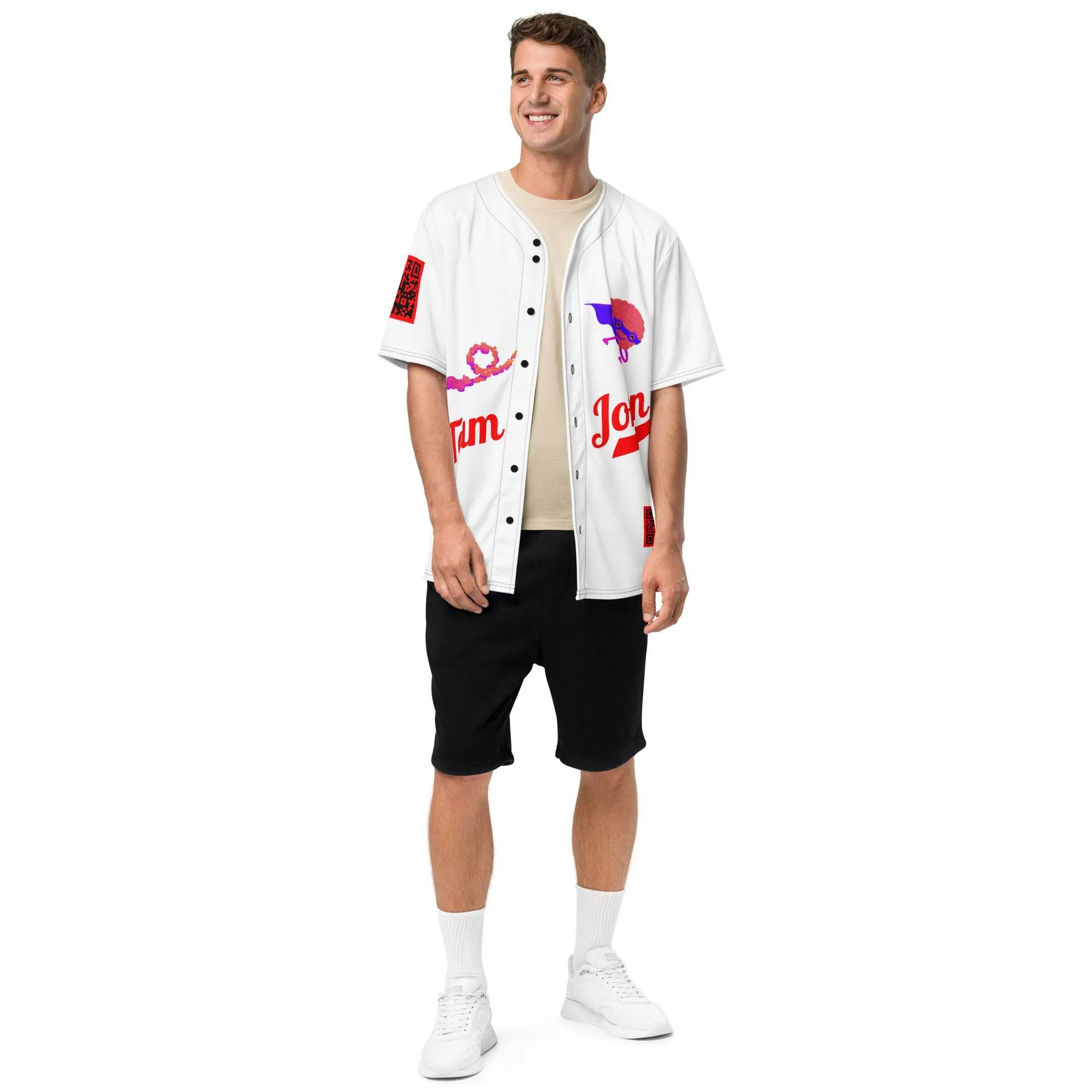 Customizable "Cranioversary" Team Jersey Button