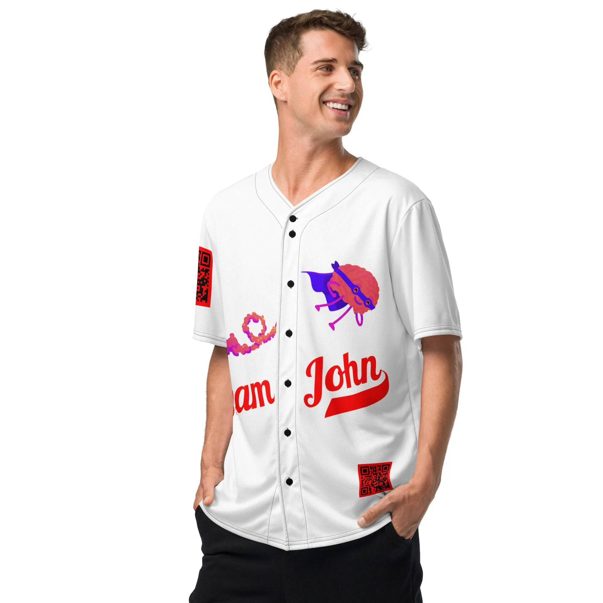 Customizable "Cranioversary" Team Jersey Button