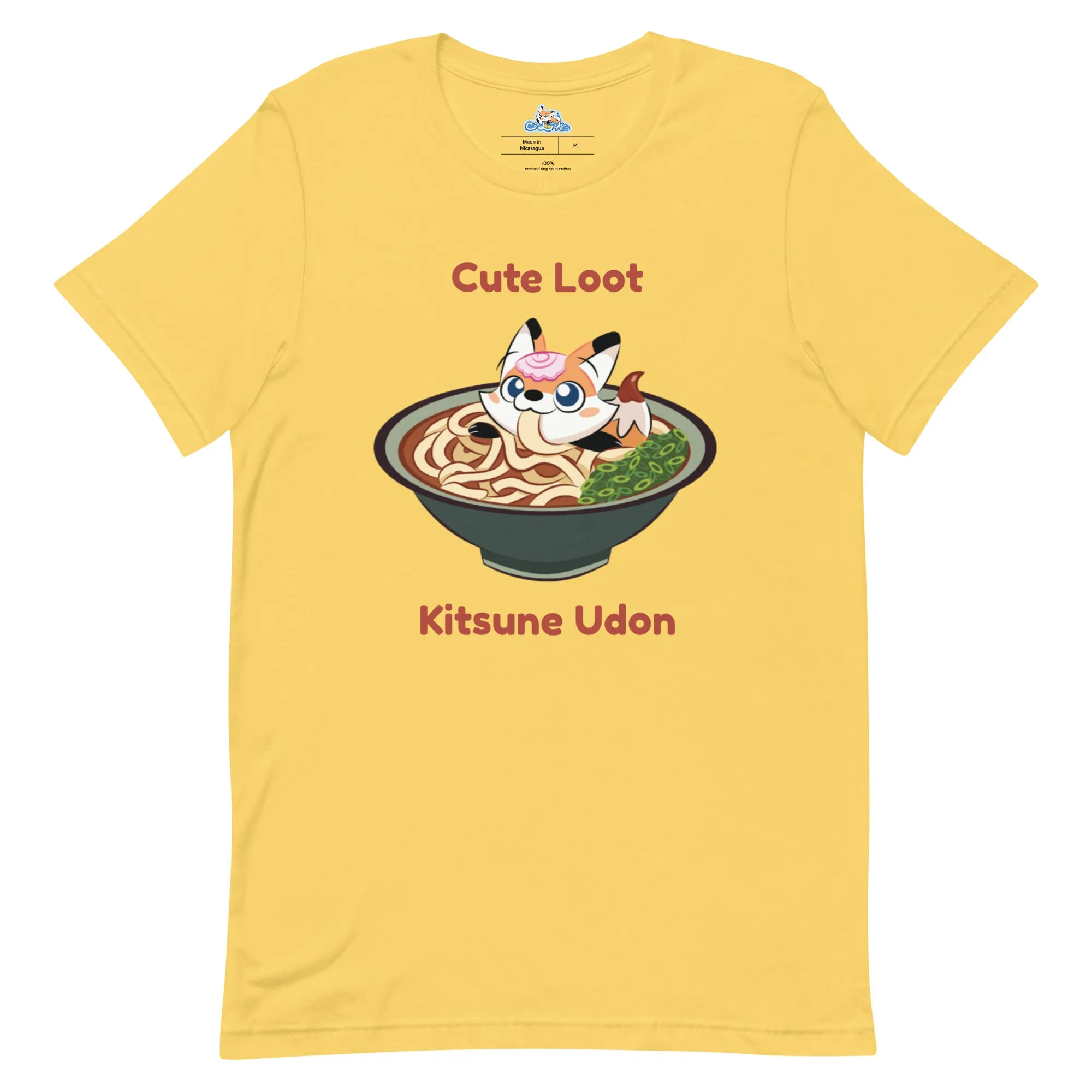 Cute Loot Kitsune Udon T-shirt