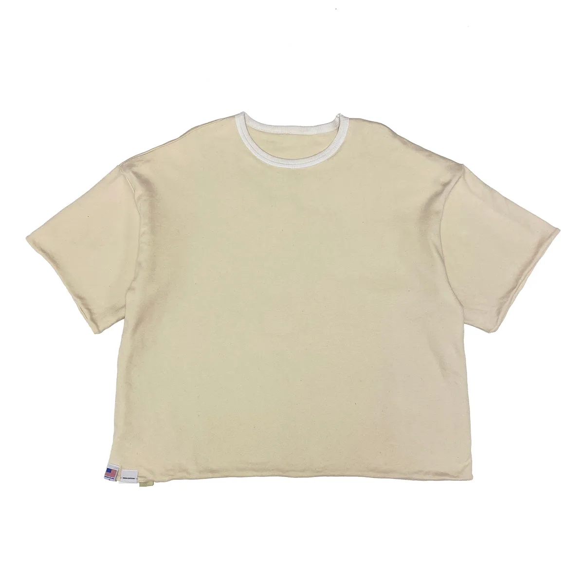 DBU DOUBLE LAYER CREME T-SHIRT