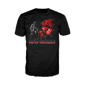 DC Comics Batman Crusader Official Men's T-shirt (Black)