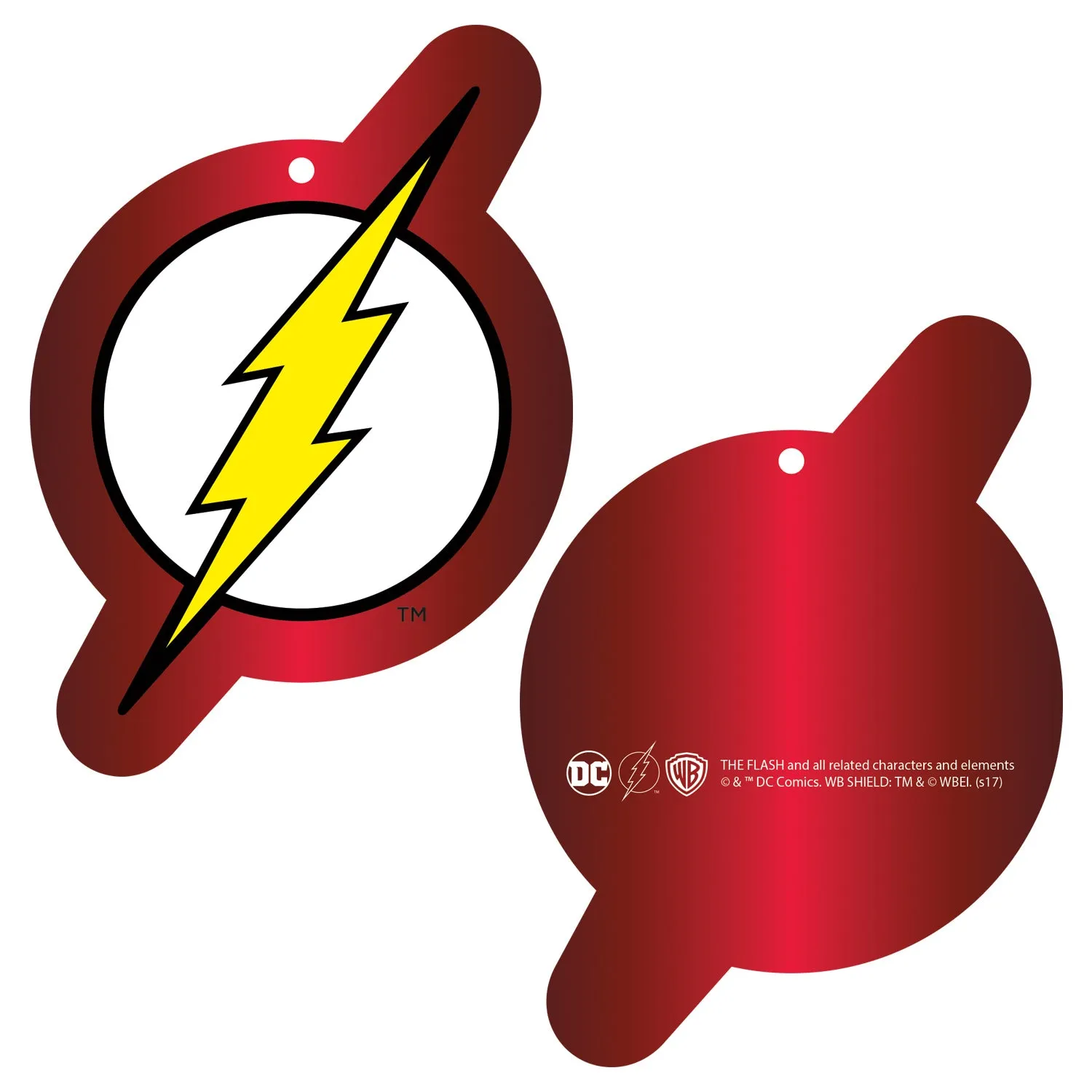DC Comics Flash Logo Mask Official Kid's T-Shirt (Red)