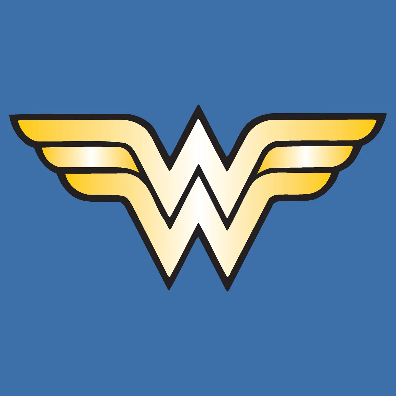 DC Comics Wonder Woman Logo Classic Official Women's T-shirt