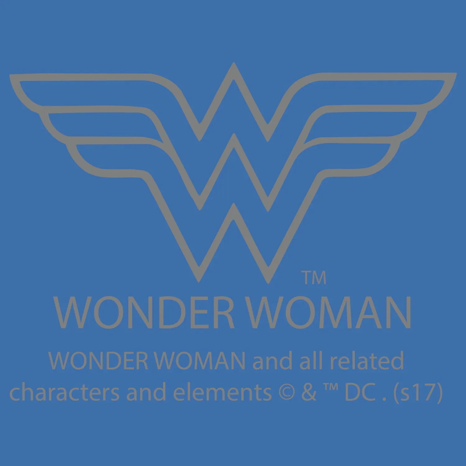 DC Comics Wonder Woman Logo Classic Official Women's T-shirt