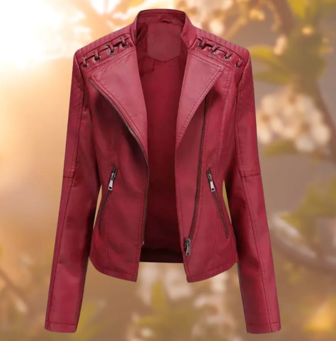 Debra | Leather Coat