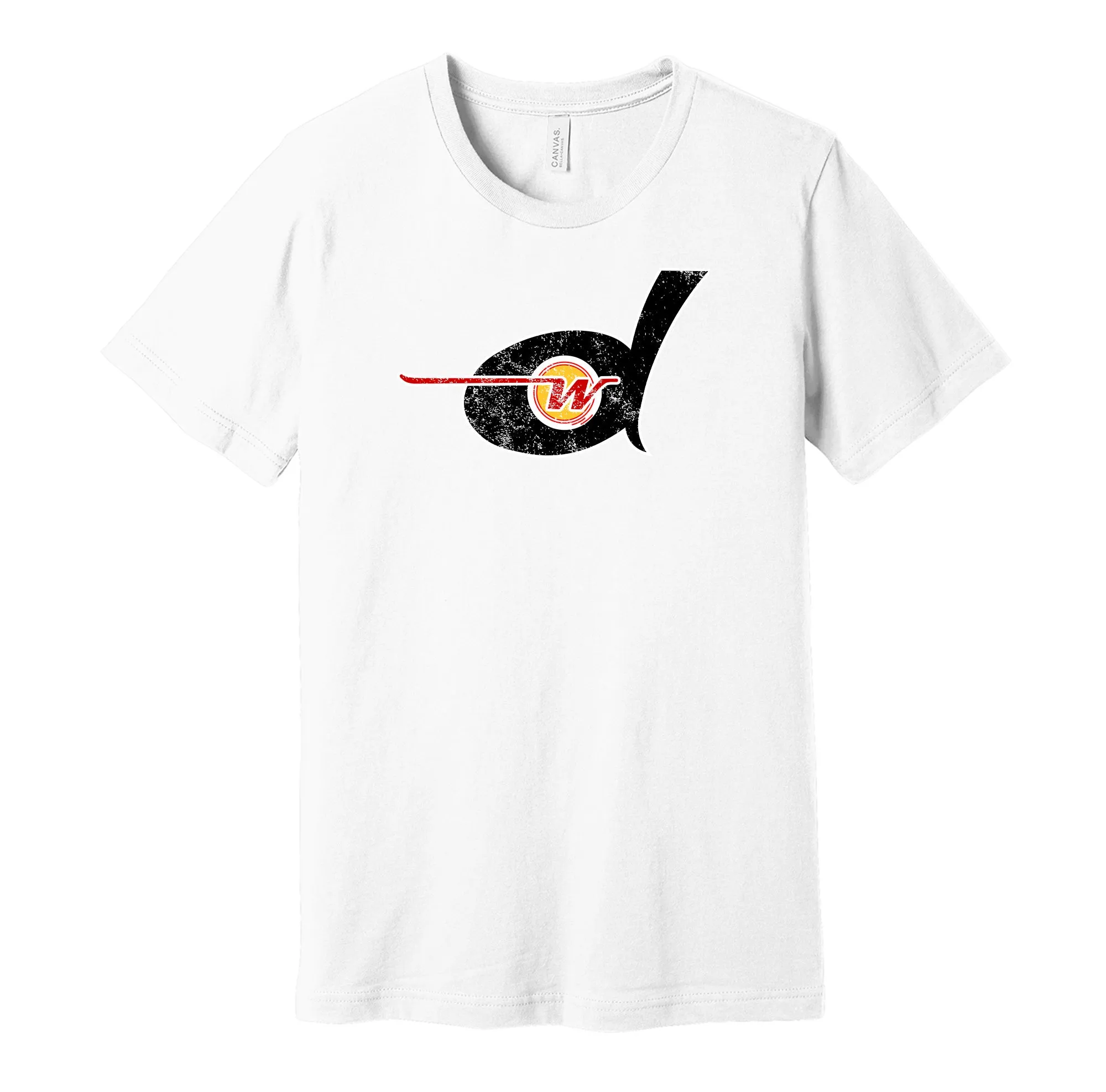 Detroit Wheels Distressed Logo Shirt - Defunct Football Team - Celebrate Michigan Heritage and History - Hyper Than Hype