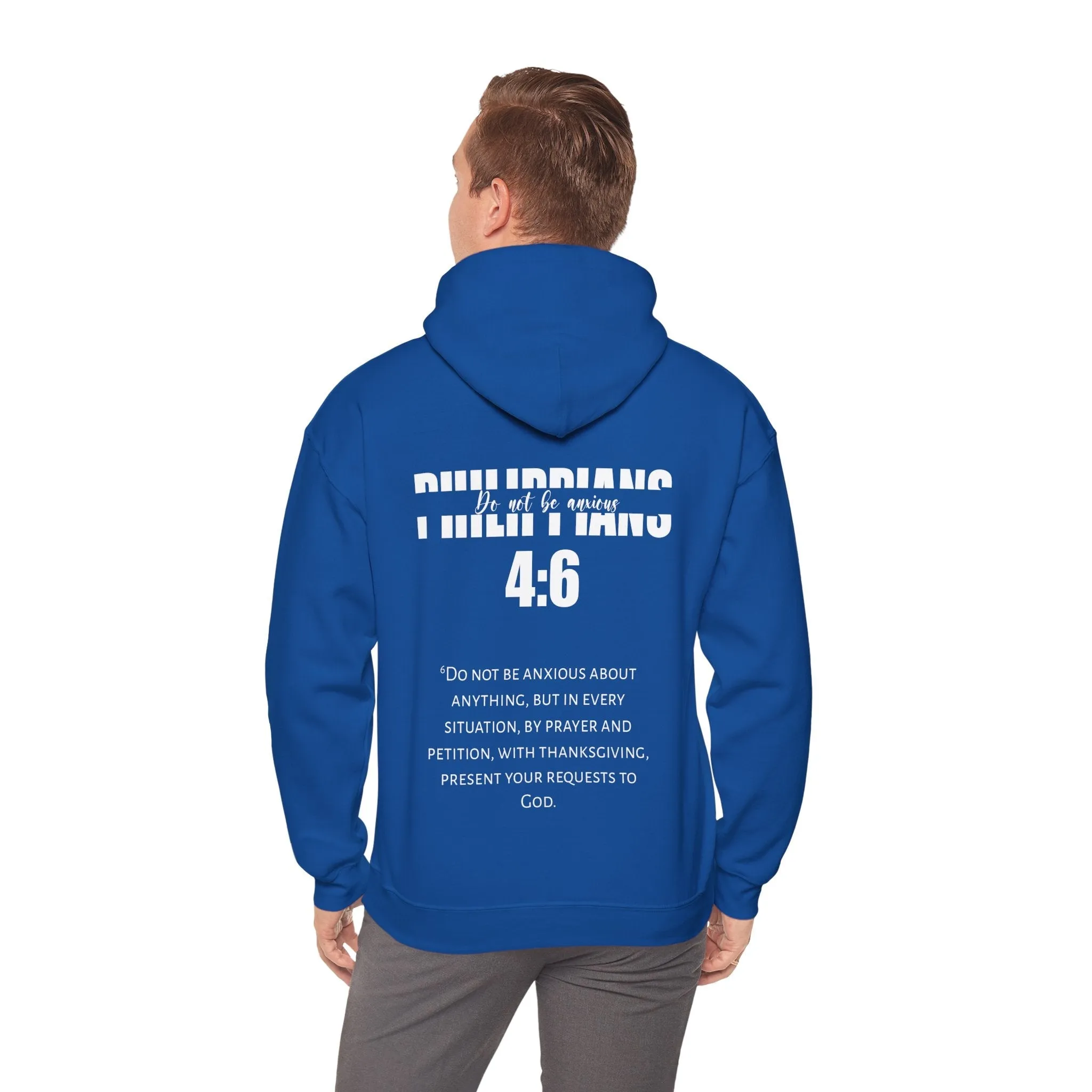 Do Not be Anxious Unisex Heavy Blend™ Hooded Sweatshirt