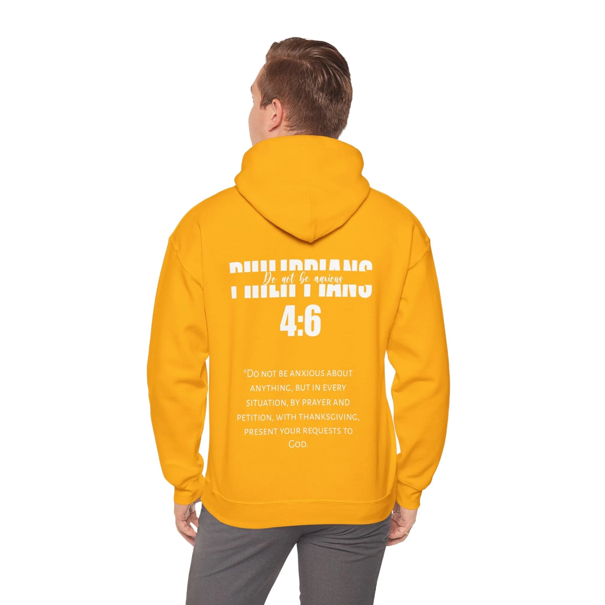 Do Not be Anxious Unisex Heavy Blend™ Hooded Sweatshirt