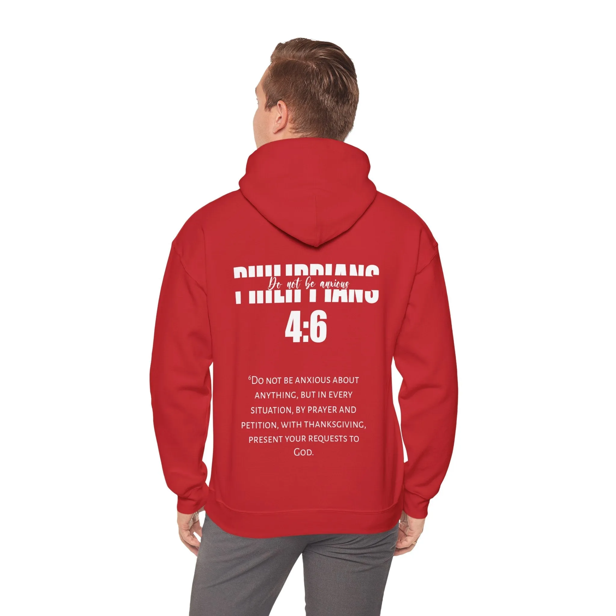 Do Not be Anxious Unisex Heavy Blend™ Hooded Sweatshirt