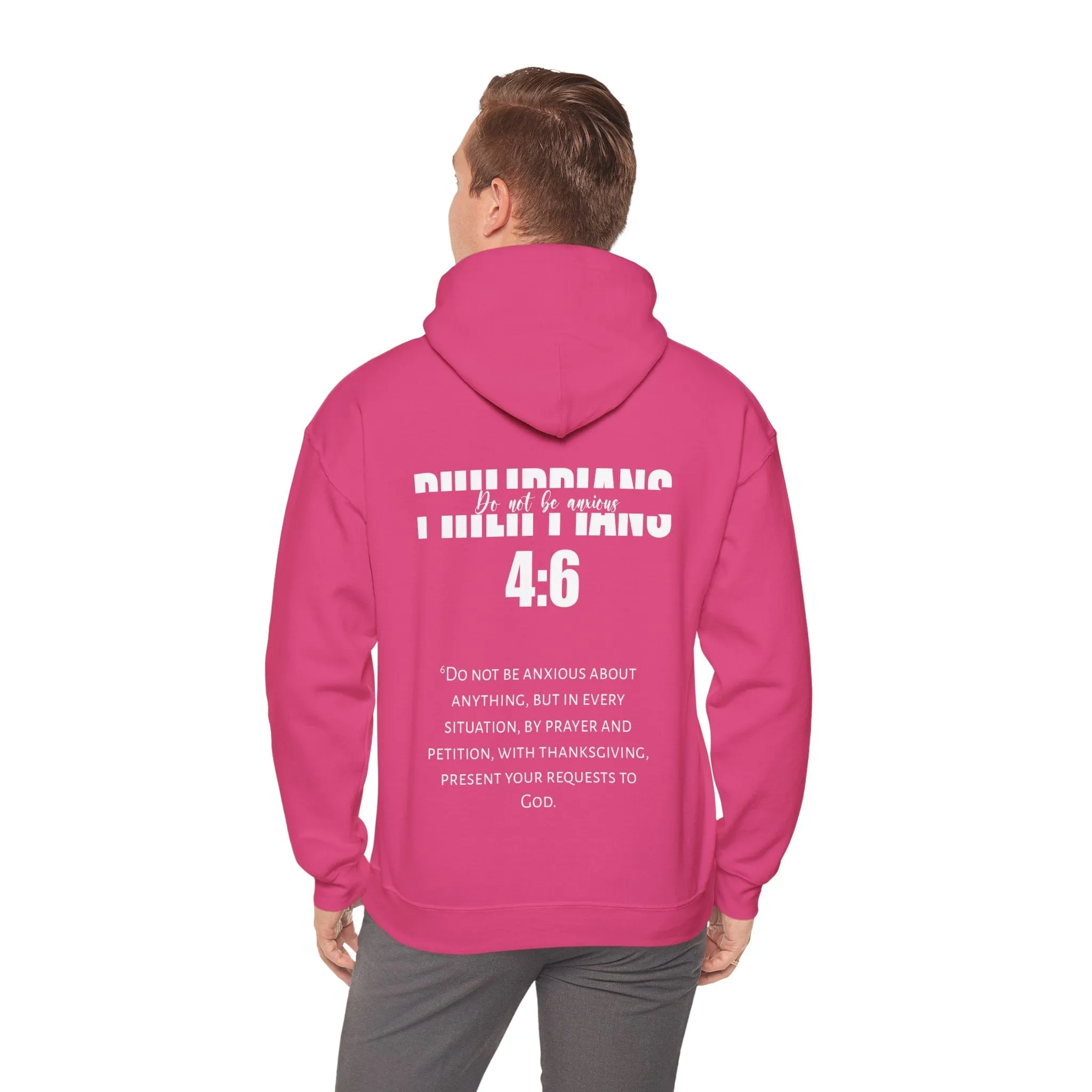 Do Not be Anxious Unisex Heavy Blend™ Hooded Sweatshirt