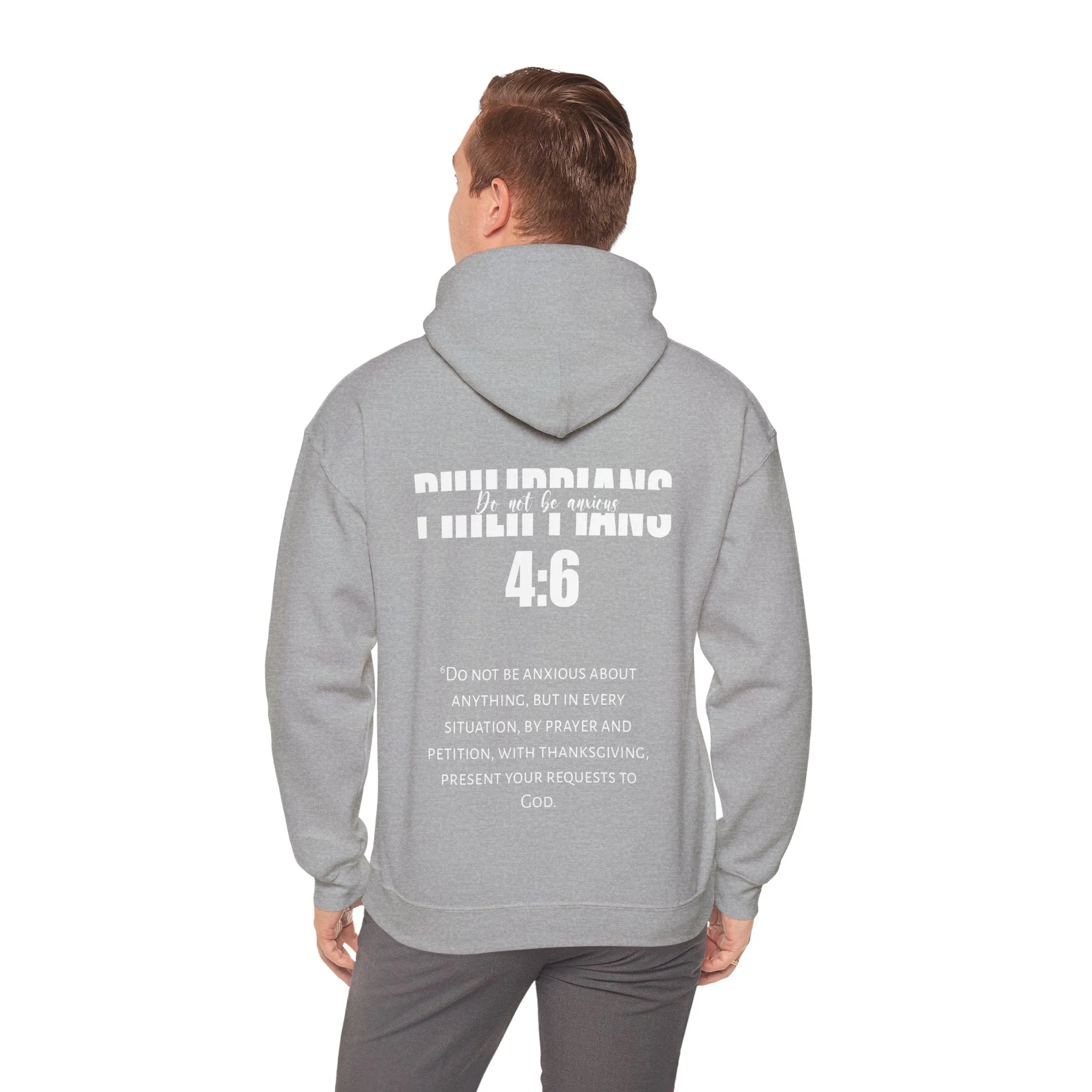 Do Not be Anxious Unisex Heavy Blend™ Hooded Sweatshirt