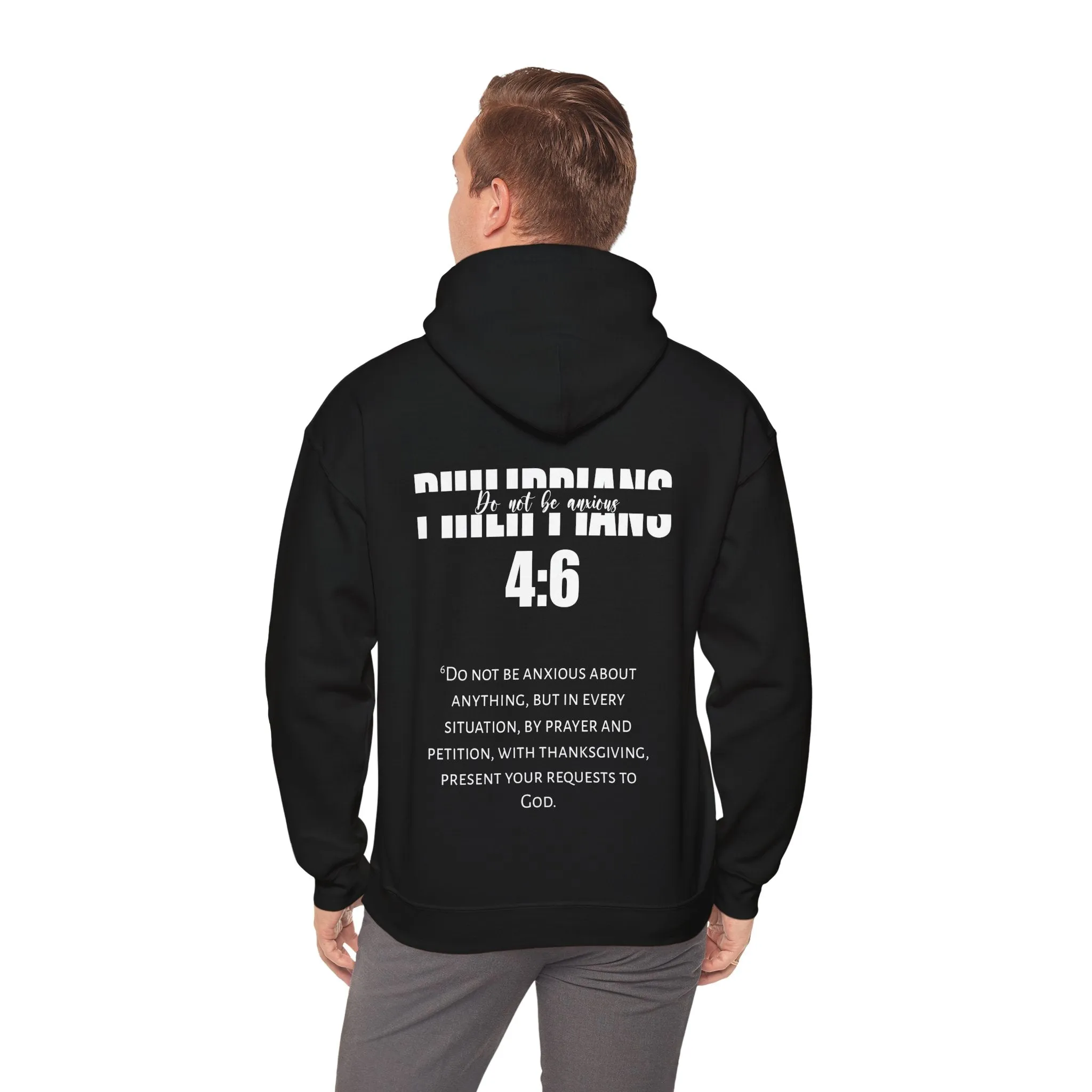 Do Not be Anxious Unisex Heavy Blend™ Hooded Sweatshirt