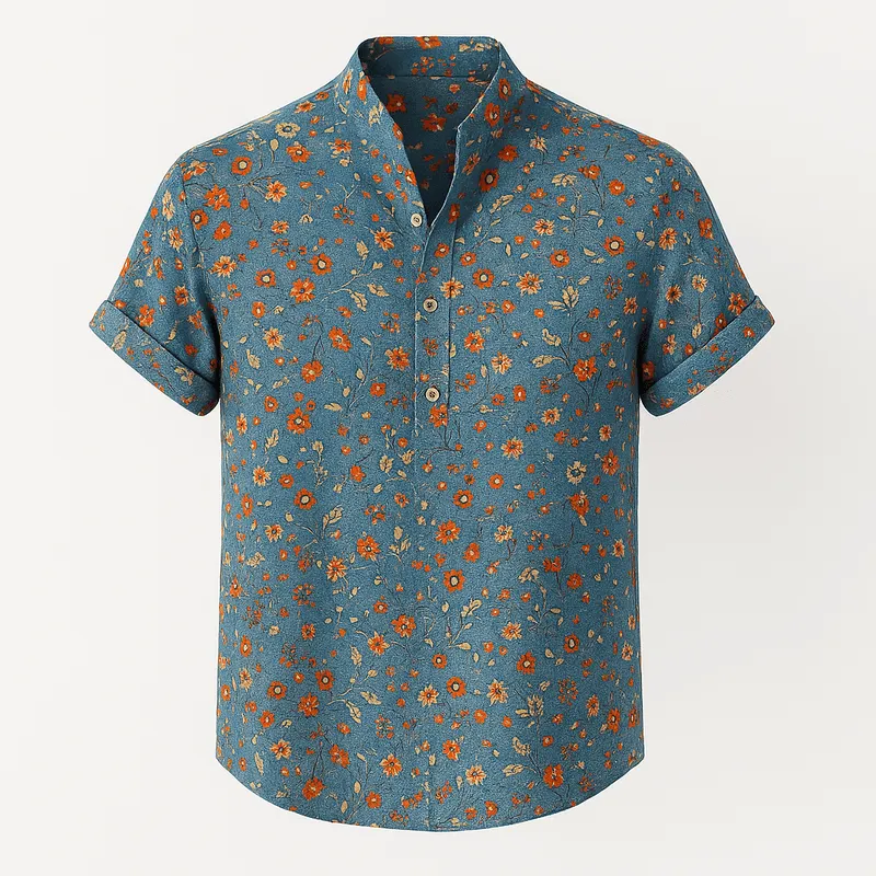 Domoir | Botanical Cotton Shirt