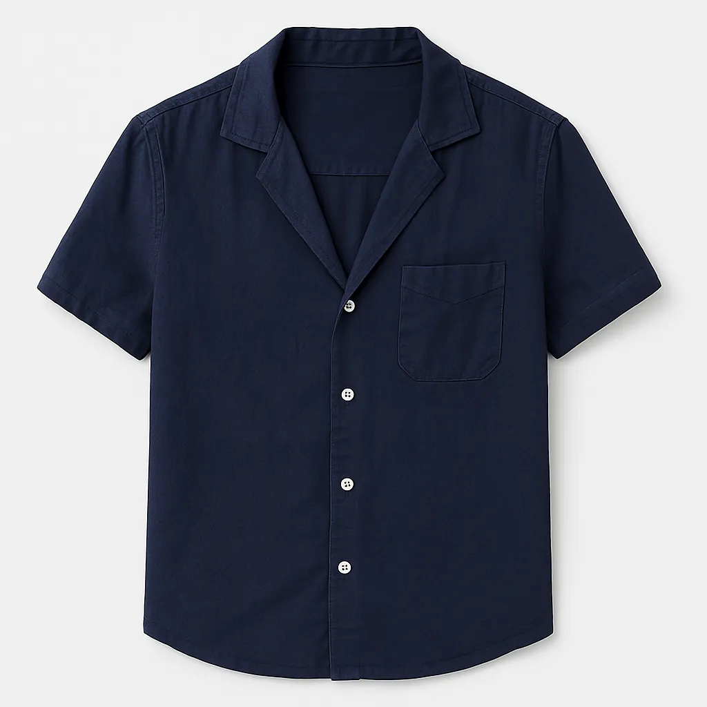 Domoir | Short Sleeve Linen Shirt