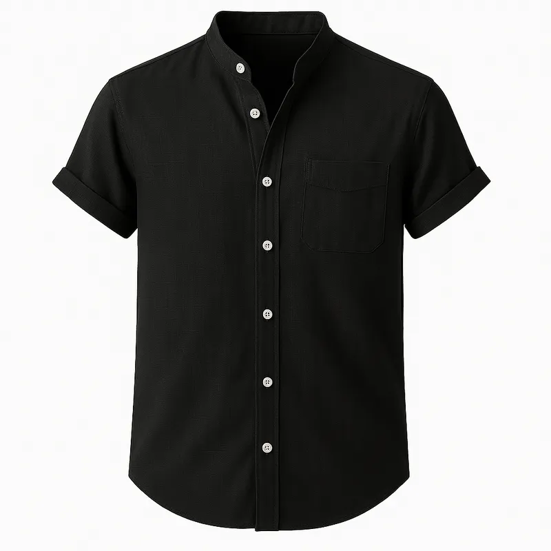 Domoir | Short Sleeve Linen Shirt