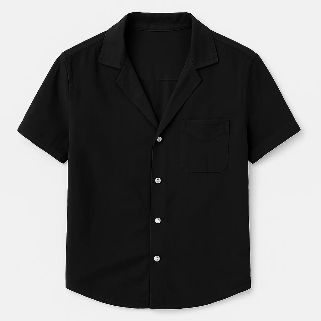 Domoir | Short Sleeve Linen Shirt