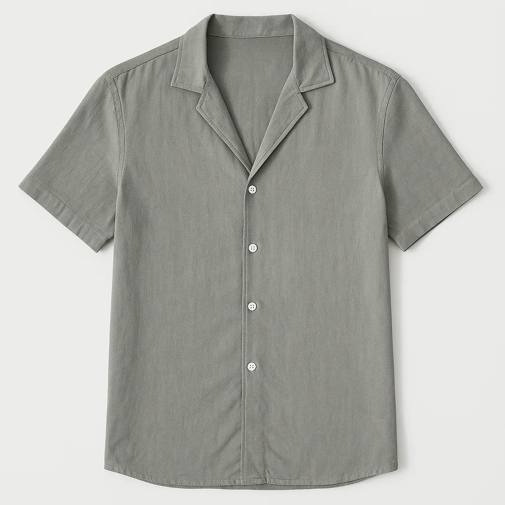 Domoir | Short Sleeve Linen Shirt