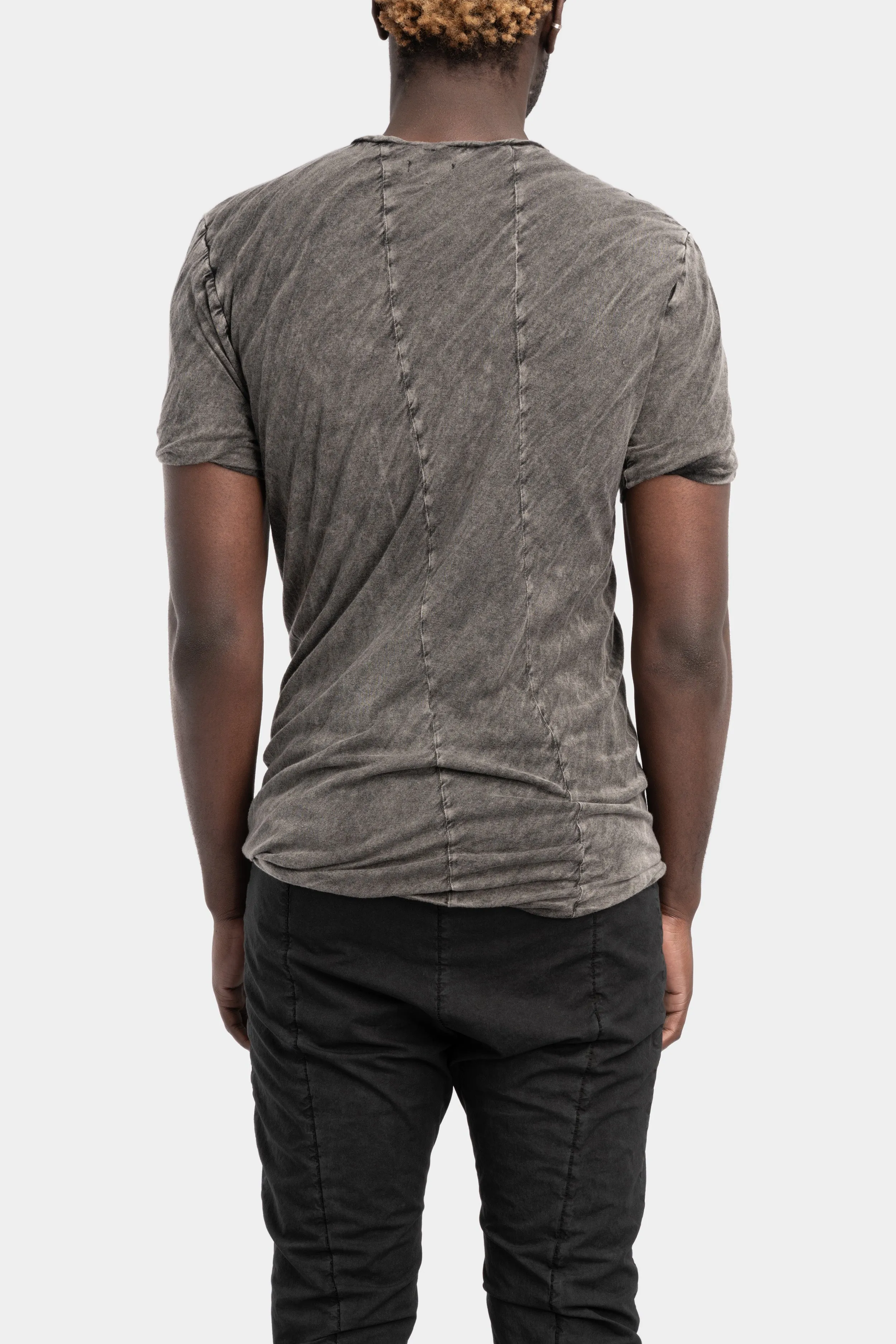 Double layered cotton T-Shirt, Dark wash