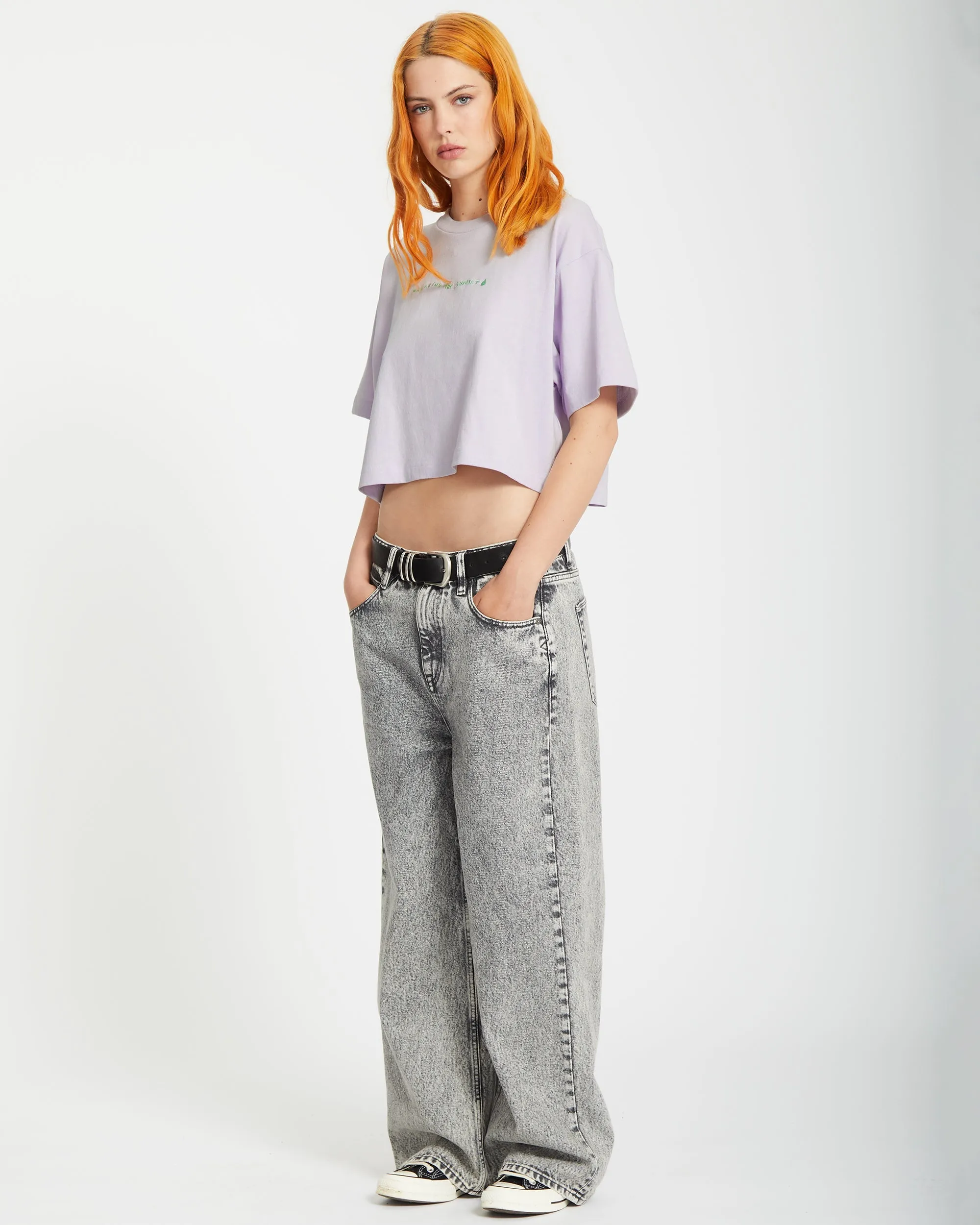 Drumstone T-shirt - DUSTY LAVENDER