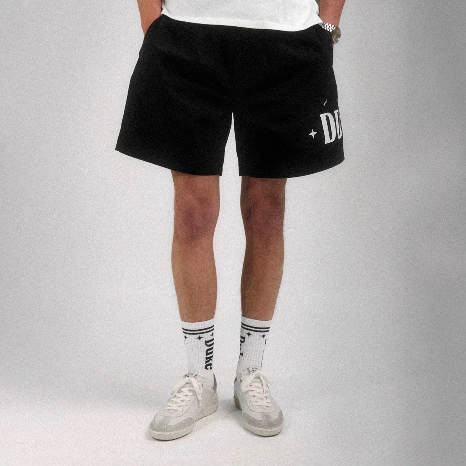 Duke Plus Black Shorts