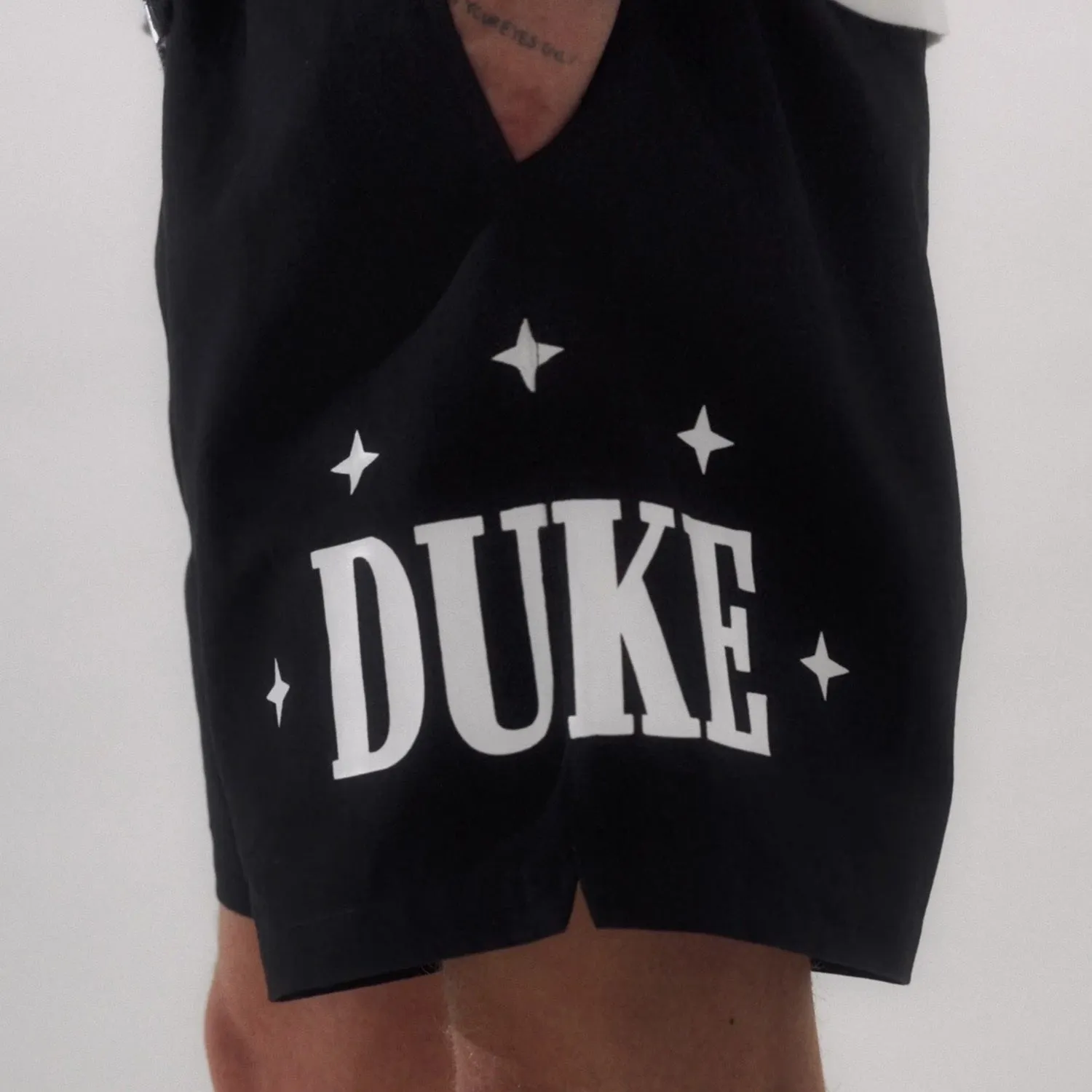 Duke Plus Black Shorts