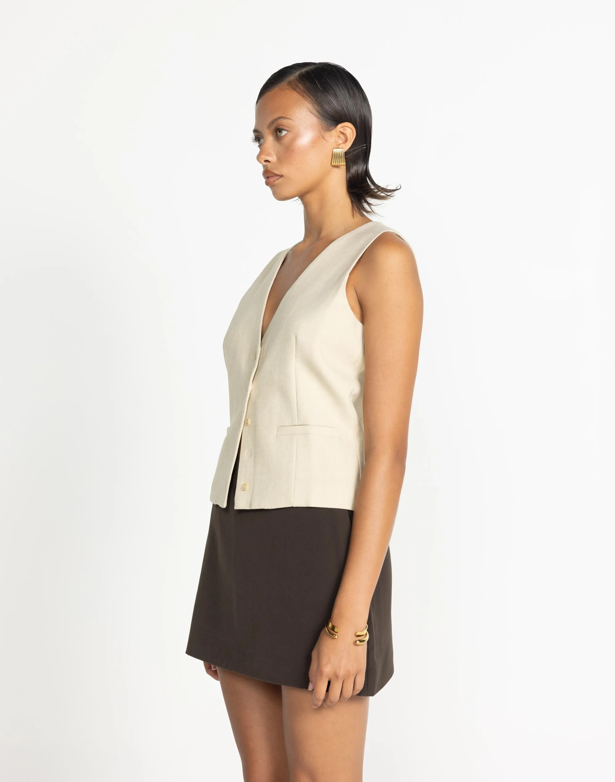 Ebba Skort (Chocolate)