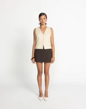Ebba Skort (Chocolate)