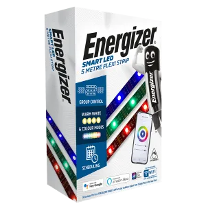 Energizer Smart S17164 5m Flexi Strip Light UK 3 Pin Plug