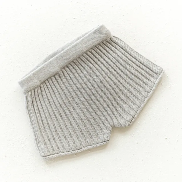 Essential Knit Shorts - Powder Blue
