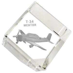 Etched Memory T-34 Mentor 3D Diamond Cube