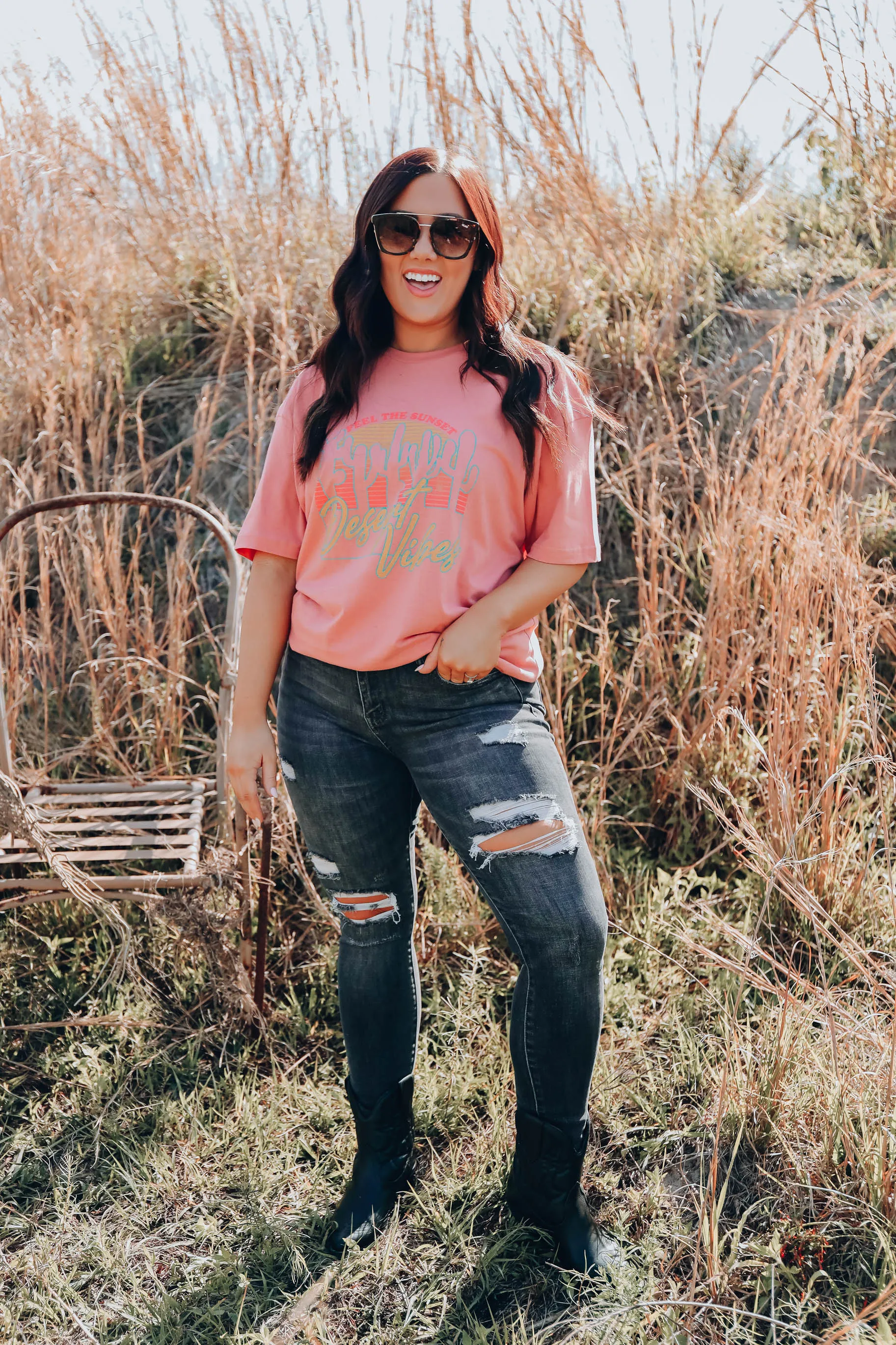 Feel the Sunset Graphic Tee