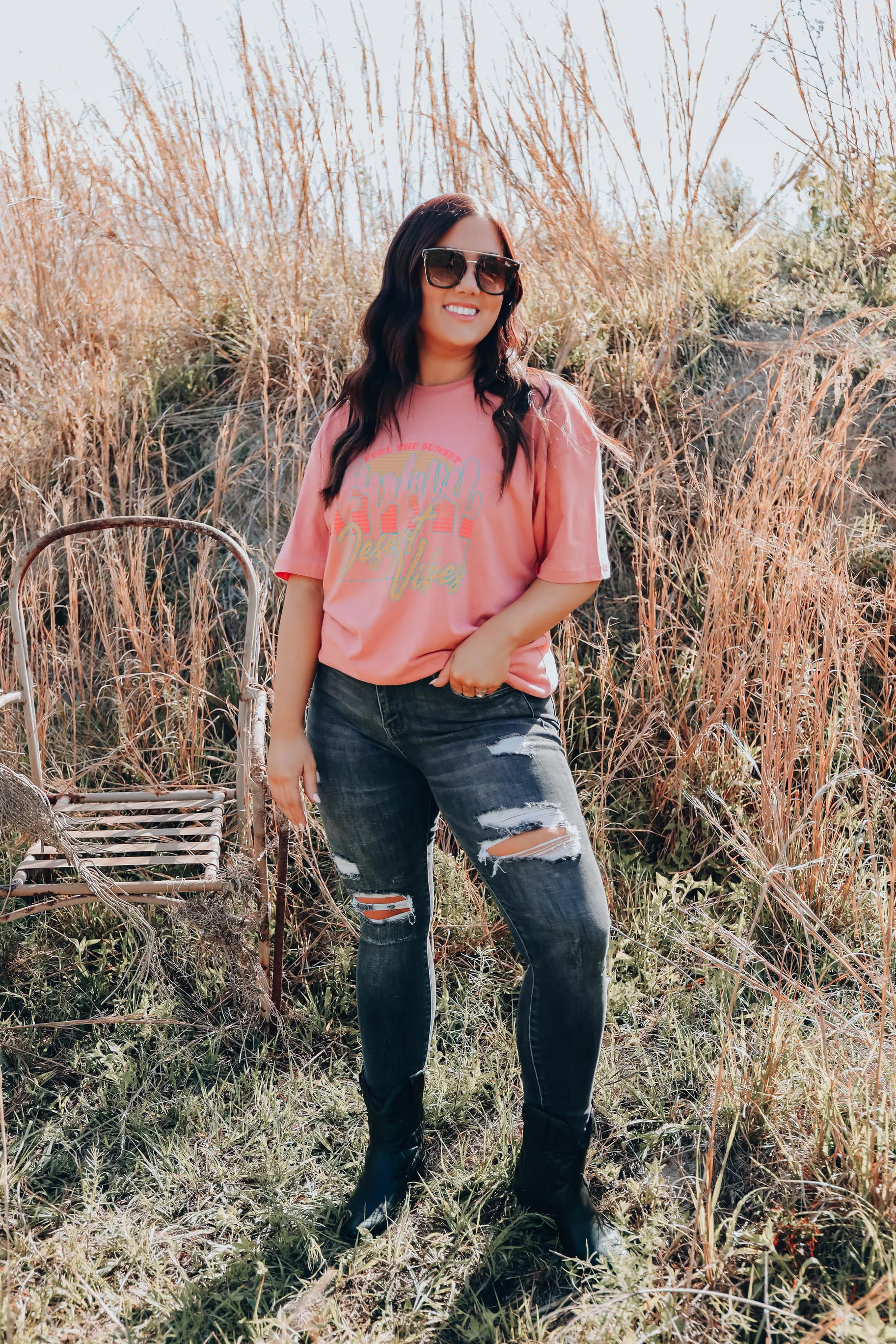Feel the Sunset Graphic Tee