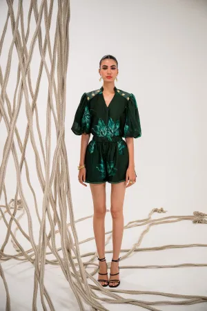 FERN-FRENZY SHORT SET