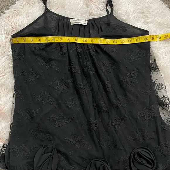 Flora Nikrooz Anthropologie Rosebud babydoll chemise new