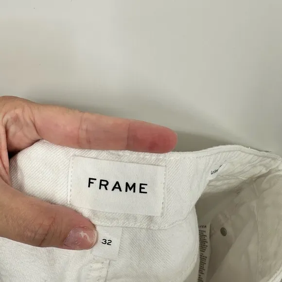 FRAME Le Grand Garçon denim shorts NWOT