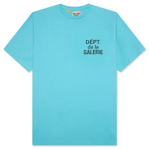 French S/S Tee - Light Teal