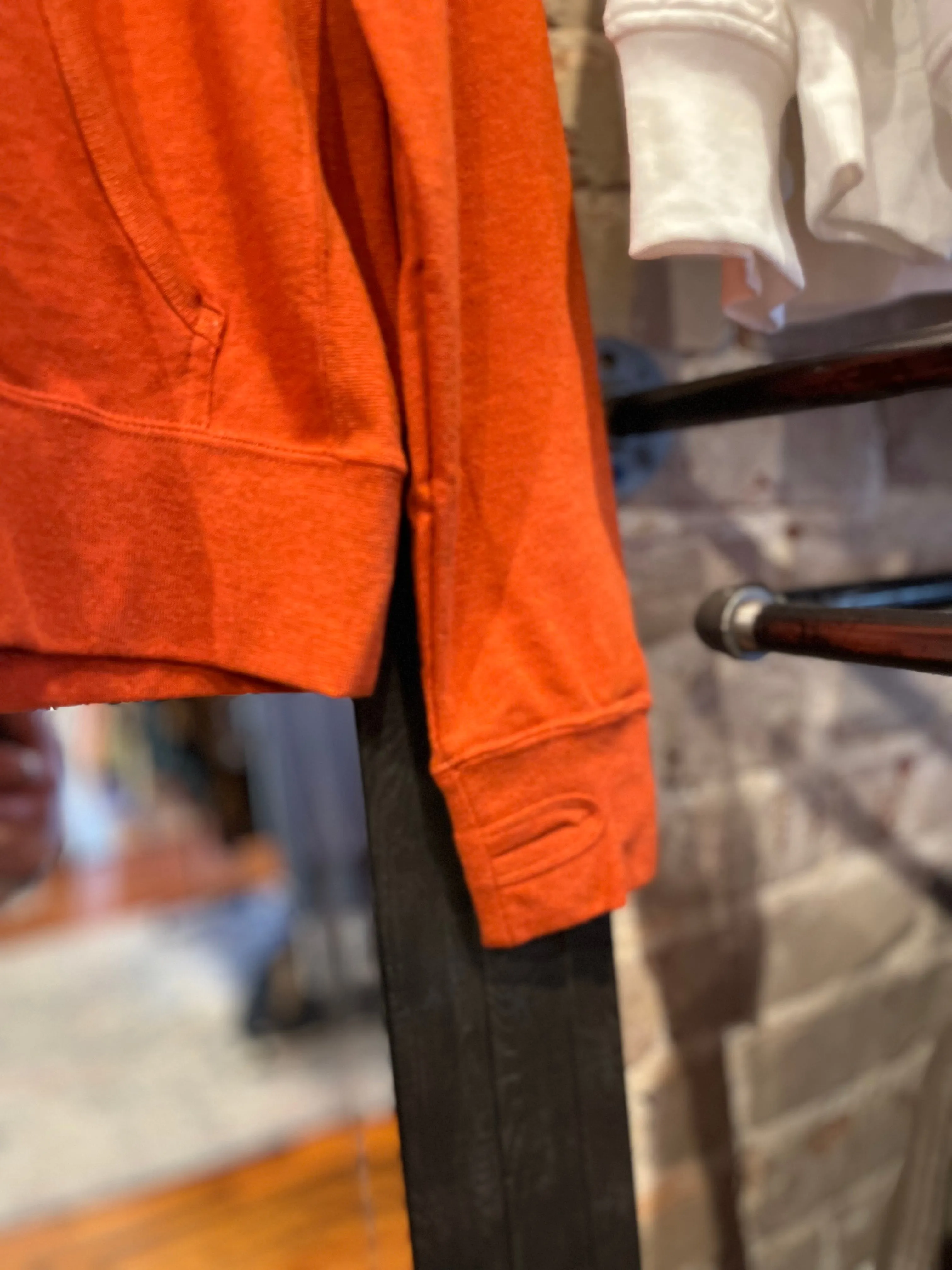 French Terry  Hoodie - Burnt Orange