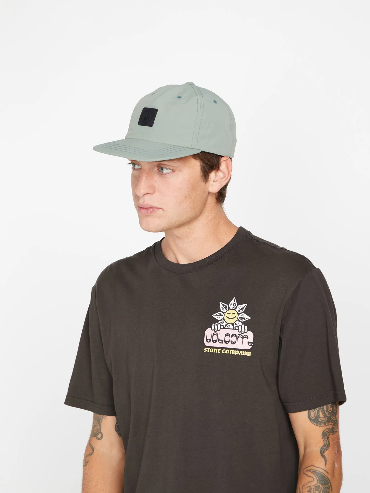 Gardener T-shirt - RINSED BLACK