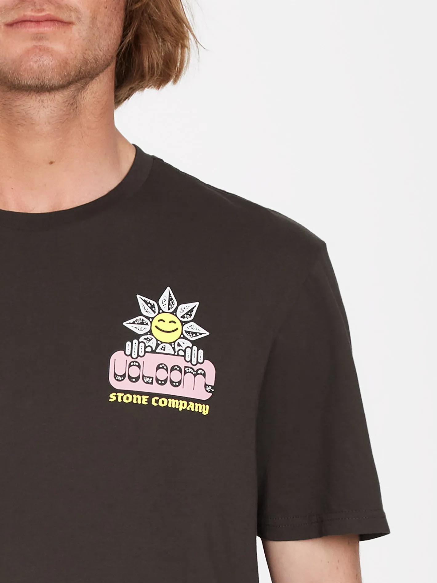 Gardener T-shirt - RINSED BLACK