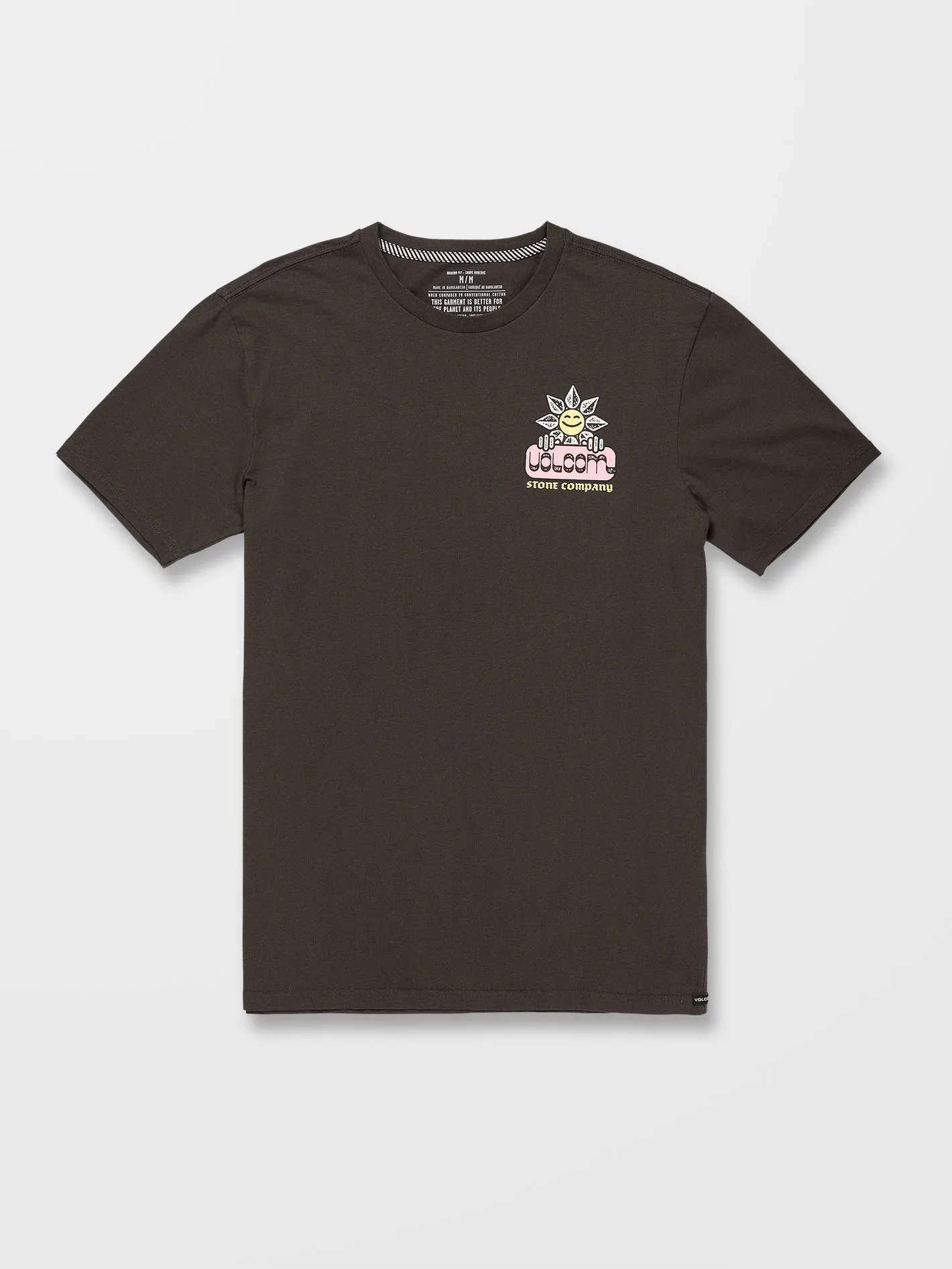 Gardener T-shirt - RINSED BLACK