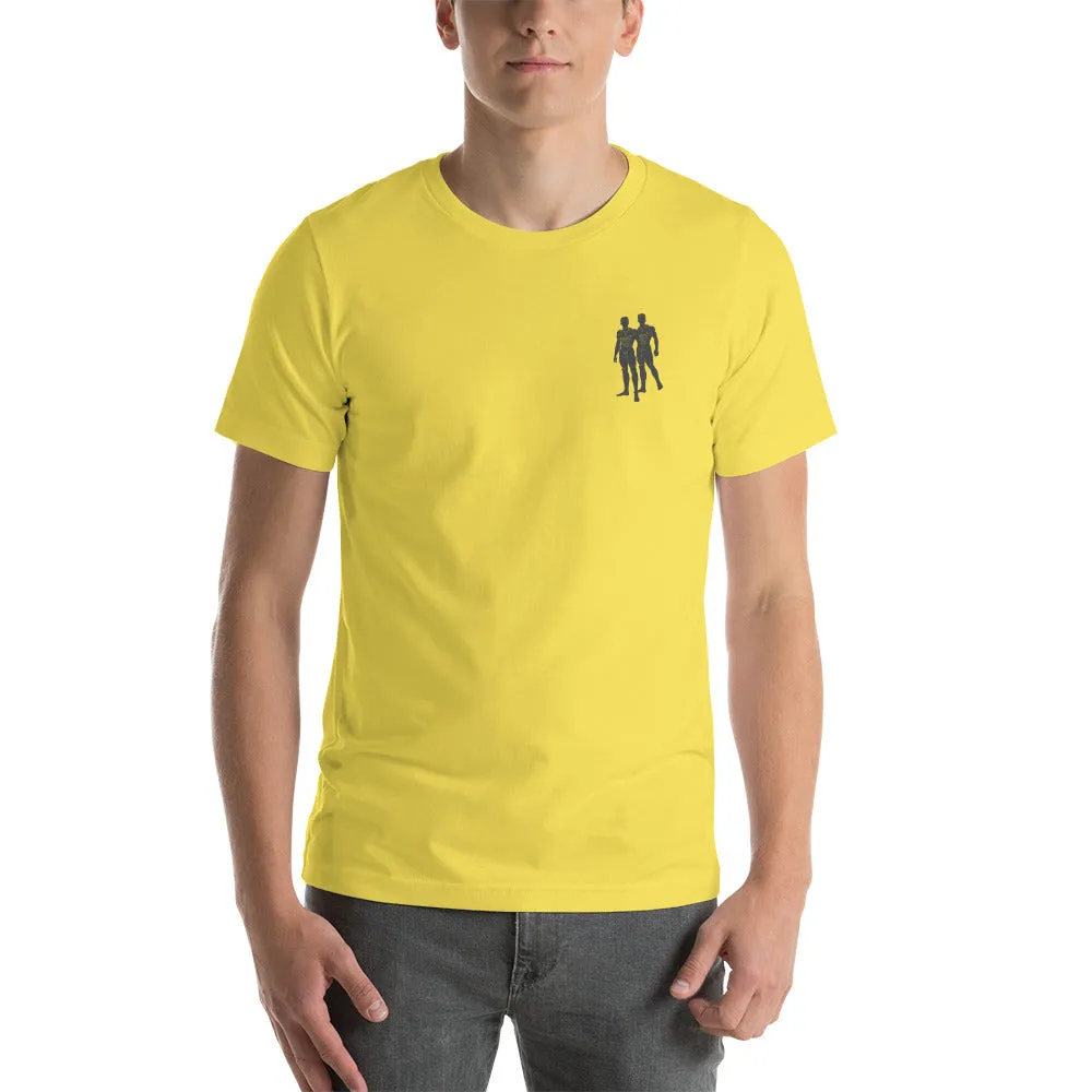 GEMINI T-SHIRT - Sign Logo Embroidery - Zodiac Shirt for Men