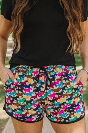 Giddy Up Drawstring Shorts