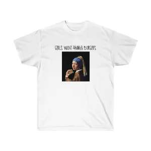 Girl With The Burger Tee