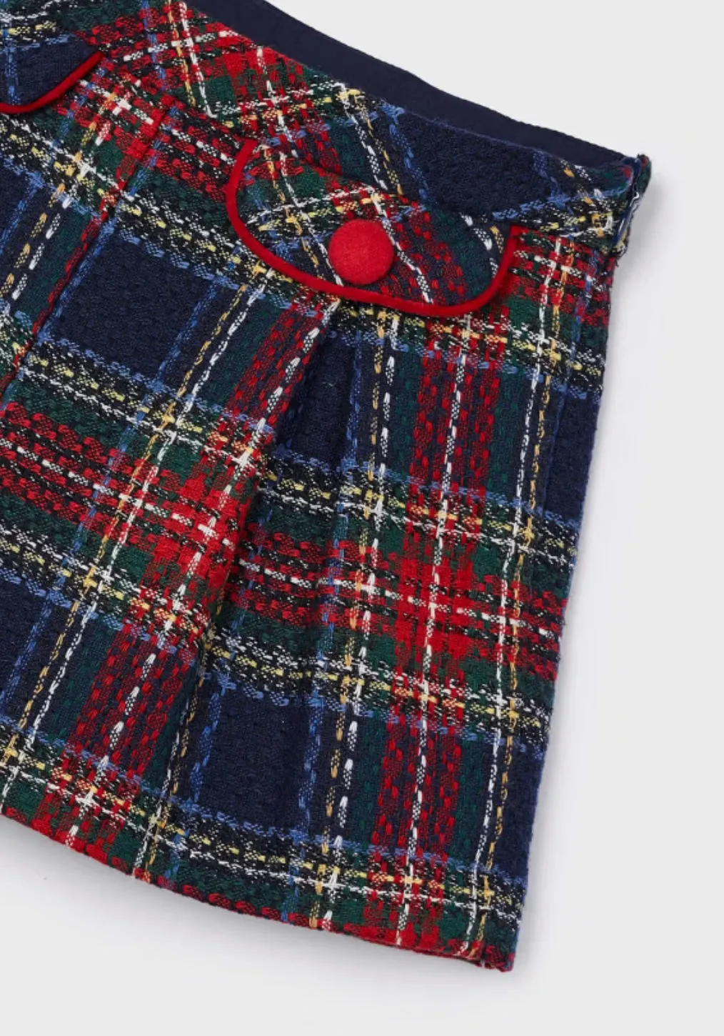 Girls Plaid Shorts
