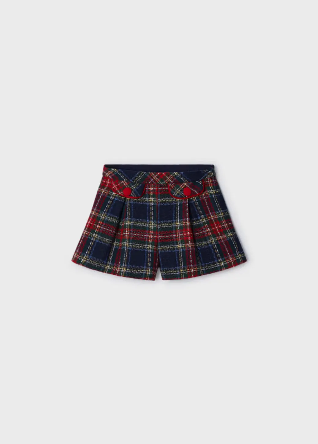 Girls Plaid Shorts